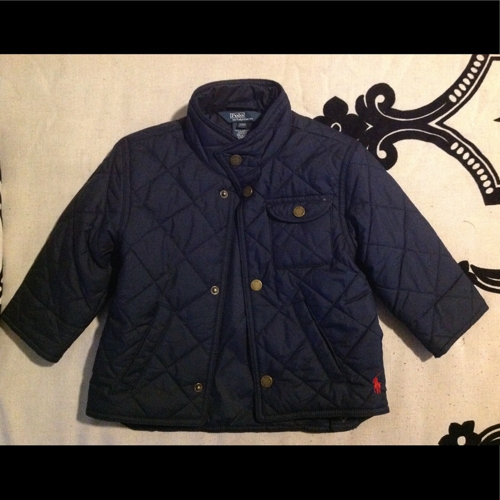 Ralph Lauren French Navy Quilted Size 24M